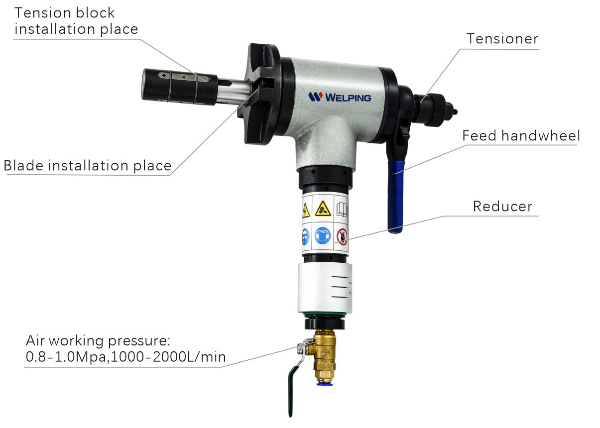 pipe beveling cutting machine