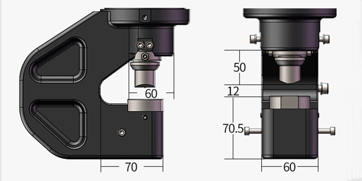 steel hole punching machine