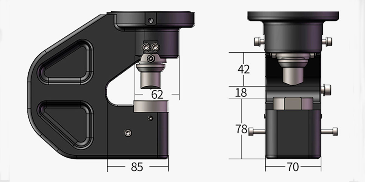 Electric Handheld Hydraulic Hole Puncher