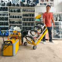 El cliente de Vietnam eligió la máquina de fusión a tope hidráulica Welping de 315 mm para el sitio de construcción