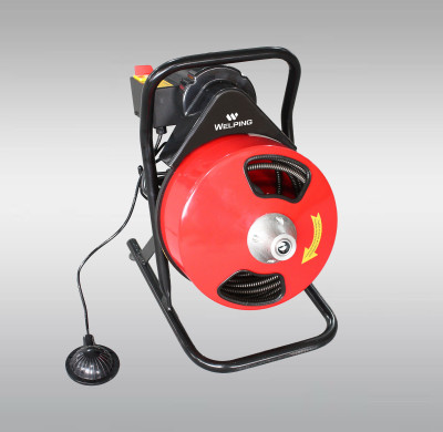 Электрическая машина для очистки стоков Auger Snake (трубы от 1 1/4 до 4 дюймов) со встроенным GFCI