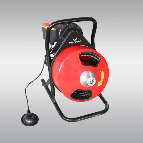 Electric Drain Cleaning Machine  Auger Snake (1 1/4" to 4" pipes) with Built-in GFCI