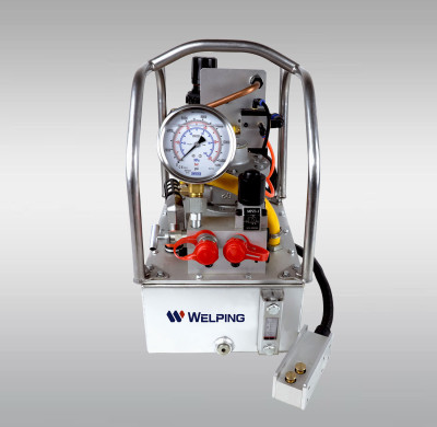 Пневматический гидравлический насос для динамометрического ключа на 700 бар