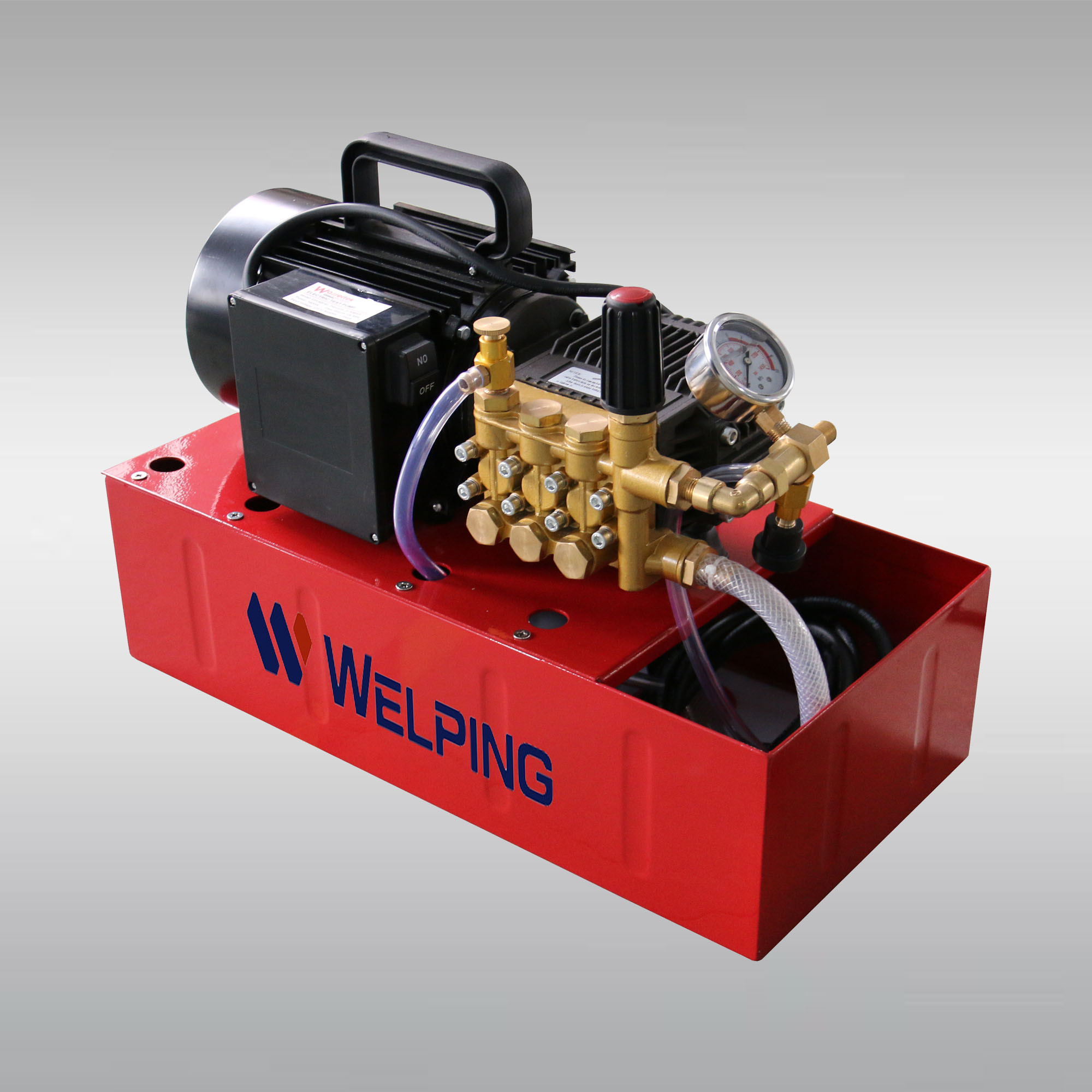 Electric Pressure Test Pump 50 Bar 18L Tank Testing Pumps Test Pumps