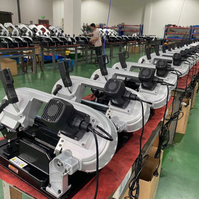 Band Saw for Iron, Thick-walled,SS, Cables and PVC Plastic Pipes 140mm