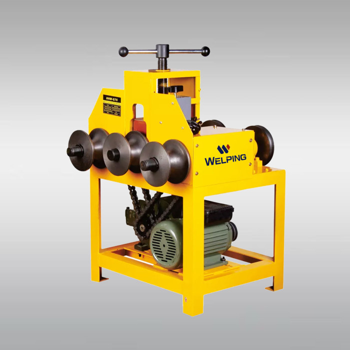 Multifunctional 16-50mm Square pipes and 16-76mm Round pipes rolling and pipe bending machine