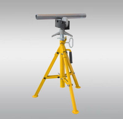 12-дюймовая роликовая подставка для труб с регулируемой высотой 32 "-55", складная подставка для труб с роликовой головкой