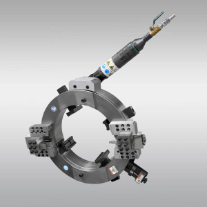 External Clamp Electric Hydraulic CNC pipe beveling cutting machine