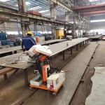 plate edge beveling machine clamp thickness 6-80mm 6400W