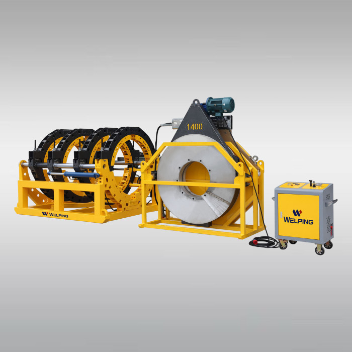 Máquina de soldadura por fusión de tubería de HDPE hidráulica de 1000/1400 mm