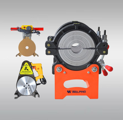 Ручная машина для соединения труб из полиэтилена высокой плотности для труб диаметром от 63 мм до 200 мм