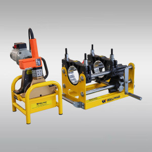 WELPING WP110C2 اثنين من المشابك 40mm إلى 110mm HDPE آلة توصيل الأنابيب