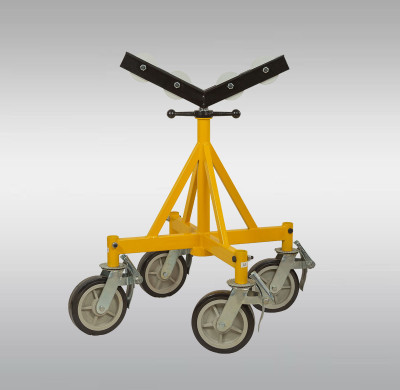 New model Pipe Stand Vise With Wheels Up To 36 Inch