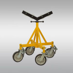 New model Pipe Stand Vise With Wheels Up To 36 Inch