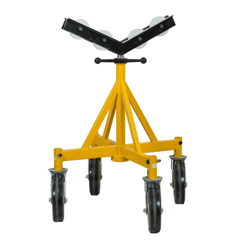 New model Pipe Stand Vise With Wheels Up To 36 Inch