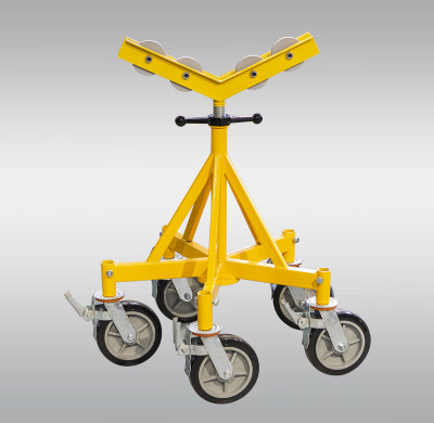 Тиски для труб с колесной головкой с колесами до 40 дюймов