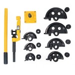 Dobladora manual de tubos de 3/8"-1" para doblar tubos de acero