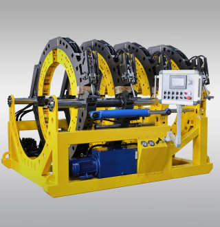 1200/1600 مم هيدروليكي بالكامل HDPE آلة لحام الانصهار بعقب