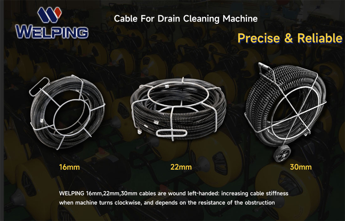 Welping Sectional Drain Cleaner