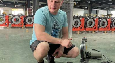 Российские клиенты посещают и посещают завод WELPING
