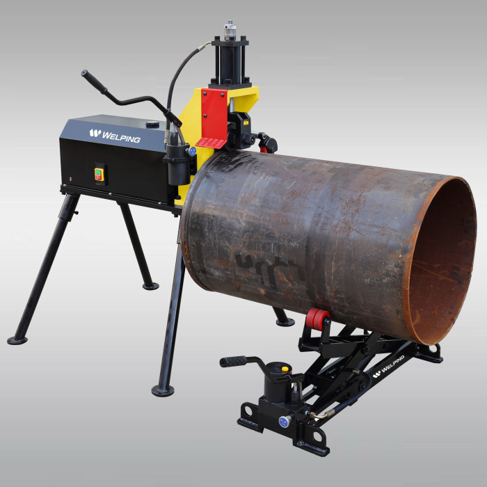 Electric Hydraulic Roll Grooving Machine for Steel Pipe SCH10/SCH40 8"-24"