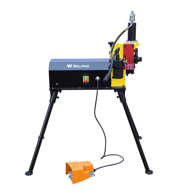 Heavy duty Electric Hydraulic Roll Grooving Machine for Steel Pipe SCH10/SCH40 2