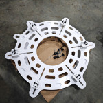 steel flange plate for butt welding machine 560-1000mm