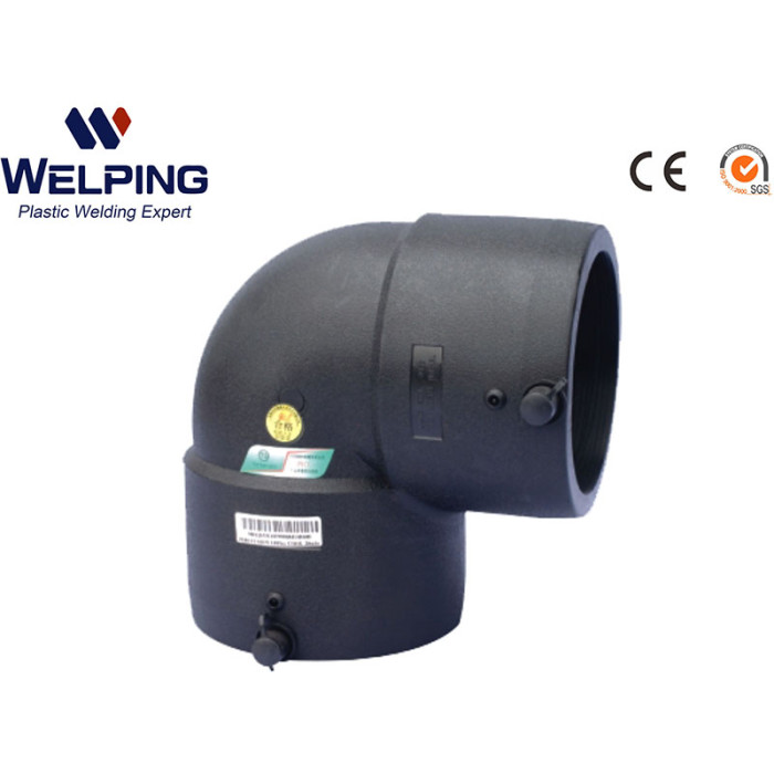 HDPE Pipe Electrofusion Fitting Electrofusion 90° Elbow Natural gas or water or oil supply