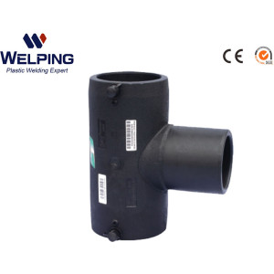 HDPE Pipe Electrofusion Fitting Electrofusion Equal Tee Natural gas or water or oil supply