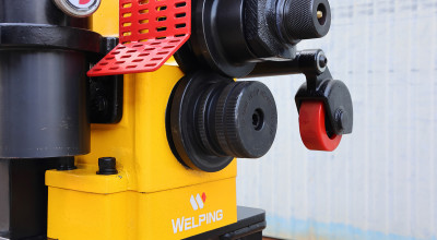Routine maintenance for a grooving machine includes several key tasks