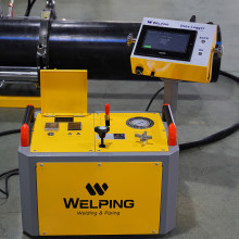 Butt fusion welding machine with digital display recorder, double guarantee of engineering quality