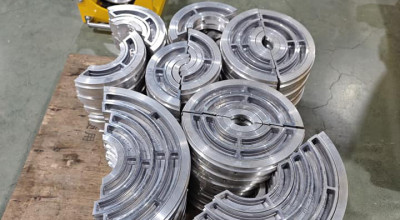 The advantages of precision machining of tile clamps in the butt fusion welding industry