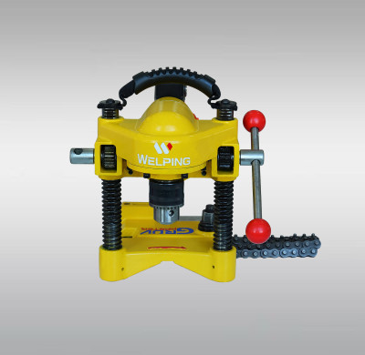 Máquina cortadora eléctrica de agujeros para tubos de acero de 4" (HC-1X)
