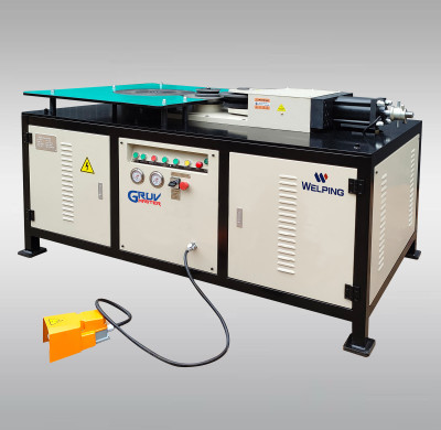 Гидравлический станок для накатки канавок под фитинг стальных труб от 2" до 12" (GF-2X)