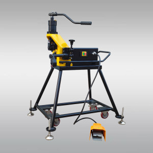 Hydraulic Roll Grooving Machine With Carriage for Steel Pipe SCH10/SCH40 1"-8 "(RG-1C）