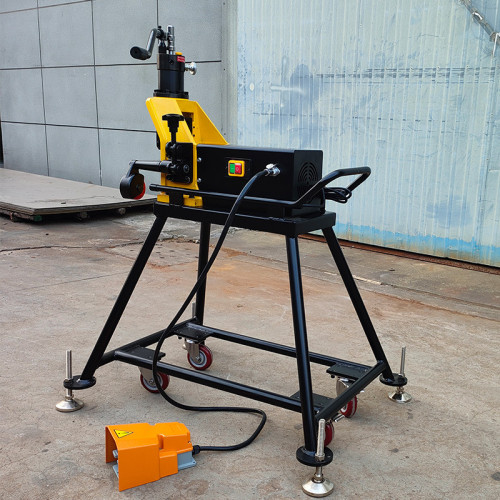 Hydraulic Roll Grooving Machine With Carriage for Steel Pipe SCH10/SCH40 1"-8 "(RG-1C）