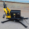Hydraulic Roll Groover With 4-legs foldable stand for Steel Pipe SCH10/SCH40 1
