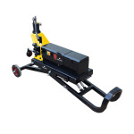 Ranuradora eléctrica con carro plegable para tubos de acero SCH10/SCH40 de 1" a 12" (RG-5A)