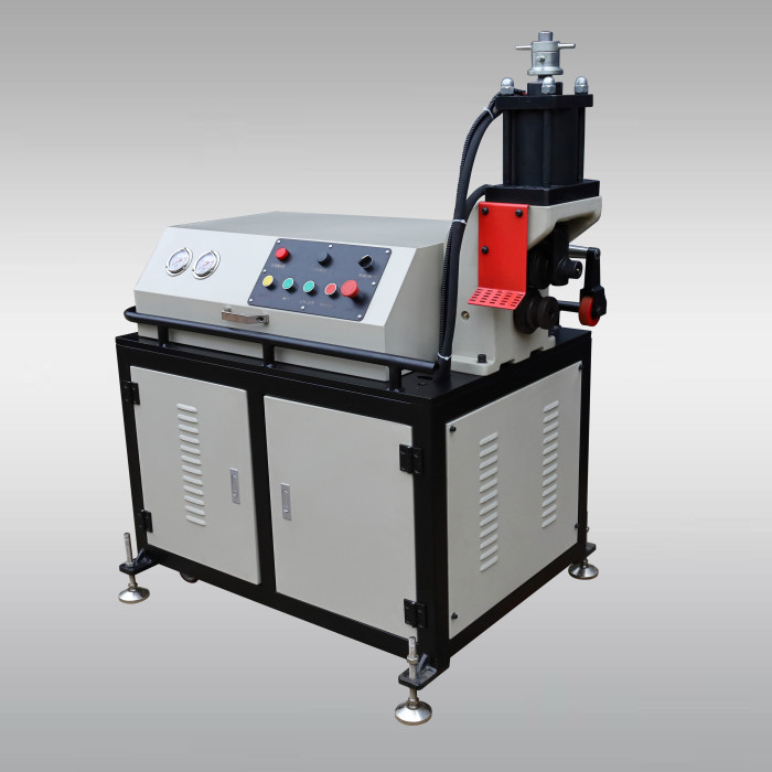 Máquina ranuradora automática para tubos de acero de 2 a 12 pulgadas con un máximo de 10 mm.