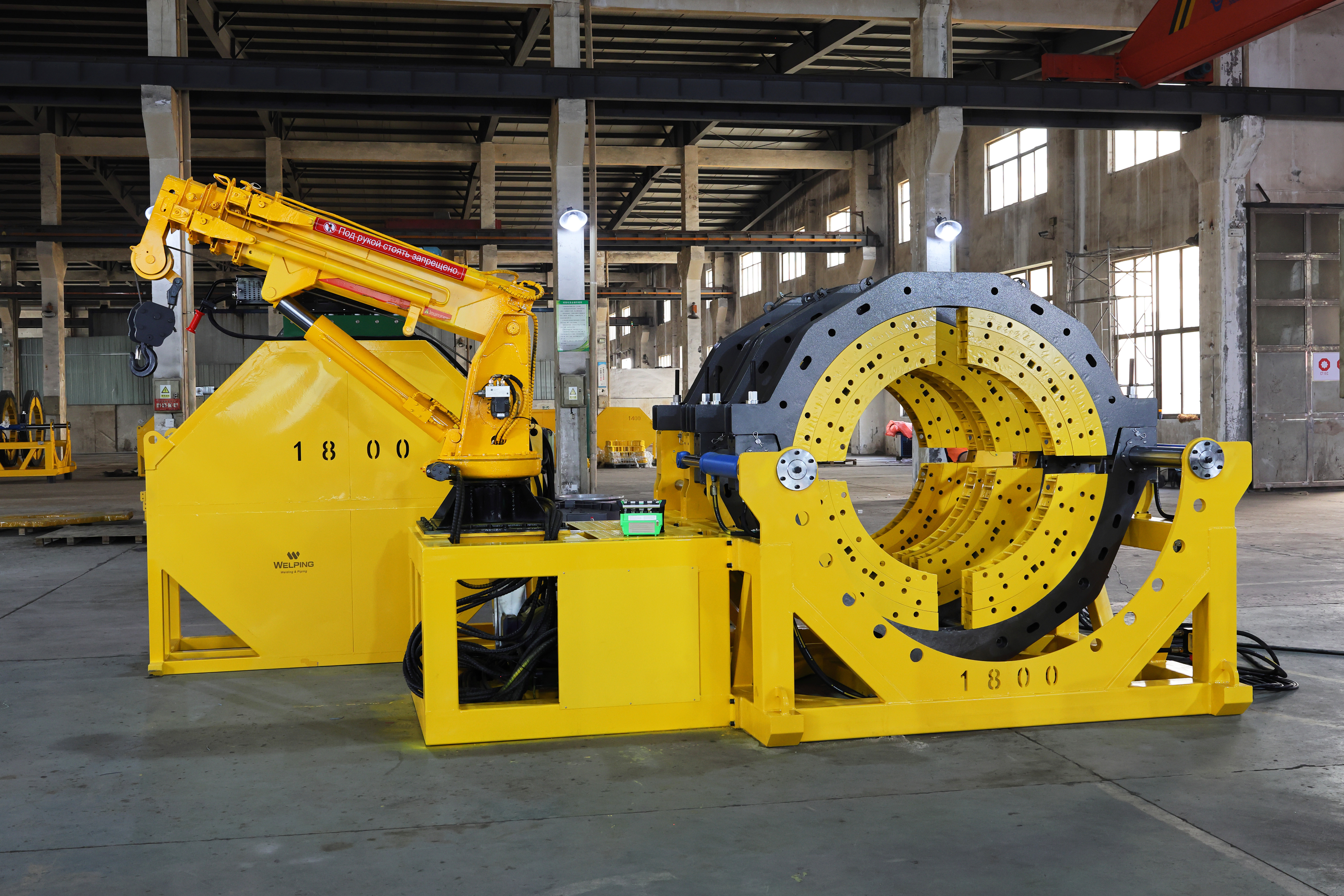 Welping WP160A hydraulic butt fusion machine
