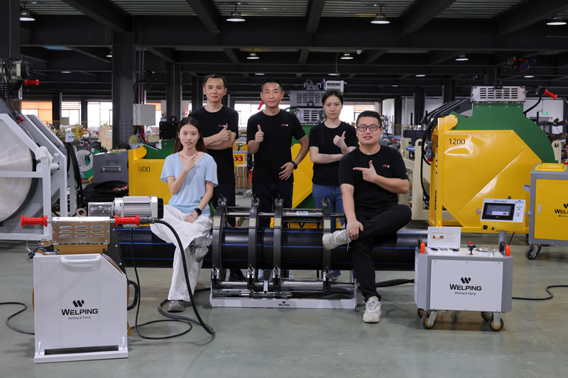 Fusion Welding Practice with WP500A Pro at Welping Workshop