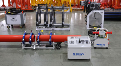 Smooth Welding Experience with FX160 Butt Fusion Machine in Welping Workshop