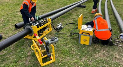 Thank You to Our Valued Customer in Uruguay for Choosing Welping's Fully Automatic 355mm Butt Fusion Machine