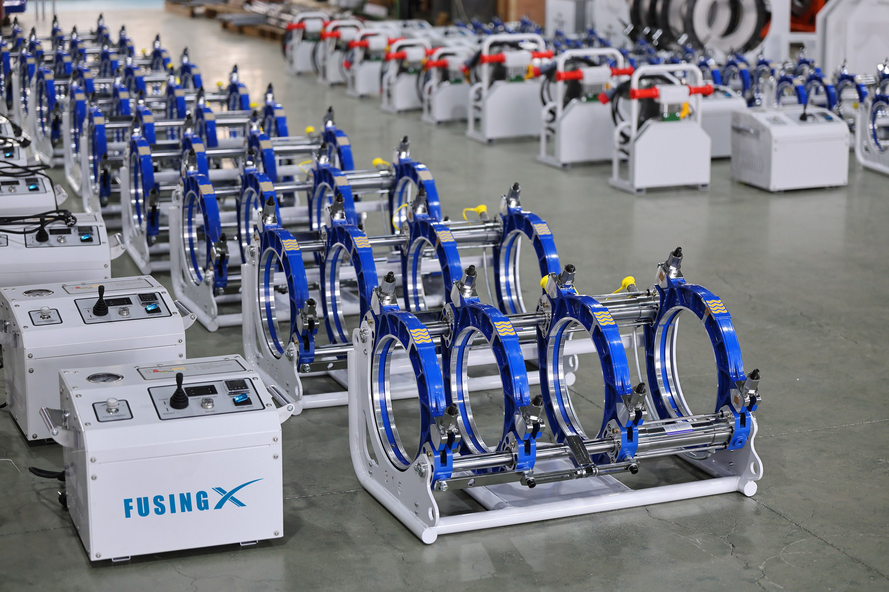 FX Series Butt Fusion Welding Machines Ready for Shipment— Precision, Power, and Perfection