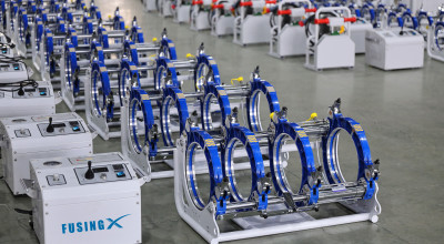 FX Series Butt Fusion Welding Machines Ready for Shipment— Precision, Power, and Perfection