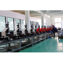 Final Assembly of Roll Grooving Machines at the Gruvmaster Factory