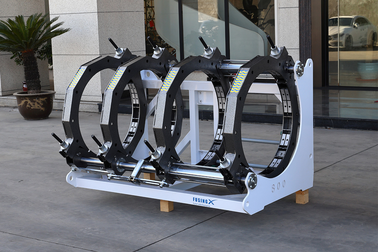 Why the Frame Rings of FX800 and Larger Butt Fusion Machines Are Finished in Black