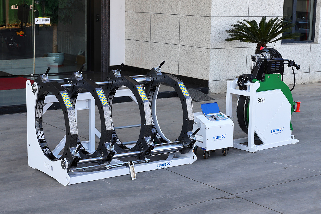 FX800 Butt Fusion Machine Photo Update|FusingX Large-Diameter Equipment