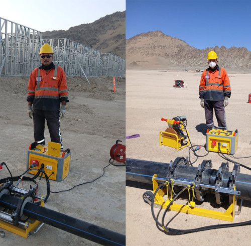 Welping WP250A in Use on a Jobsite in Islamabad, Pakistan