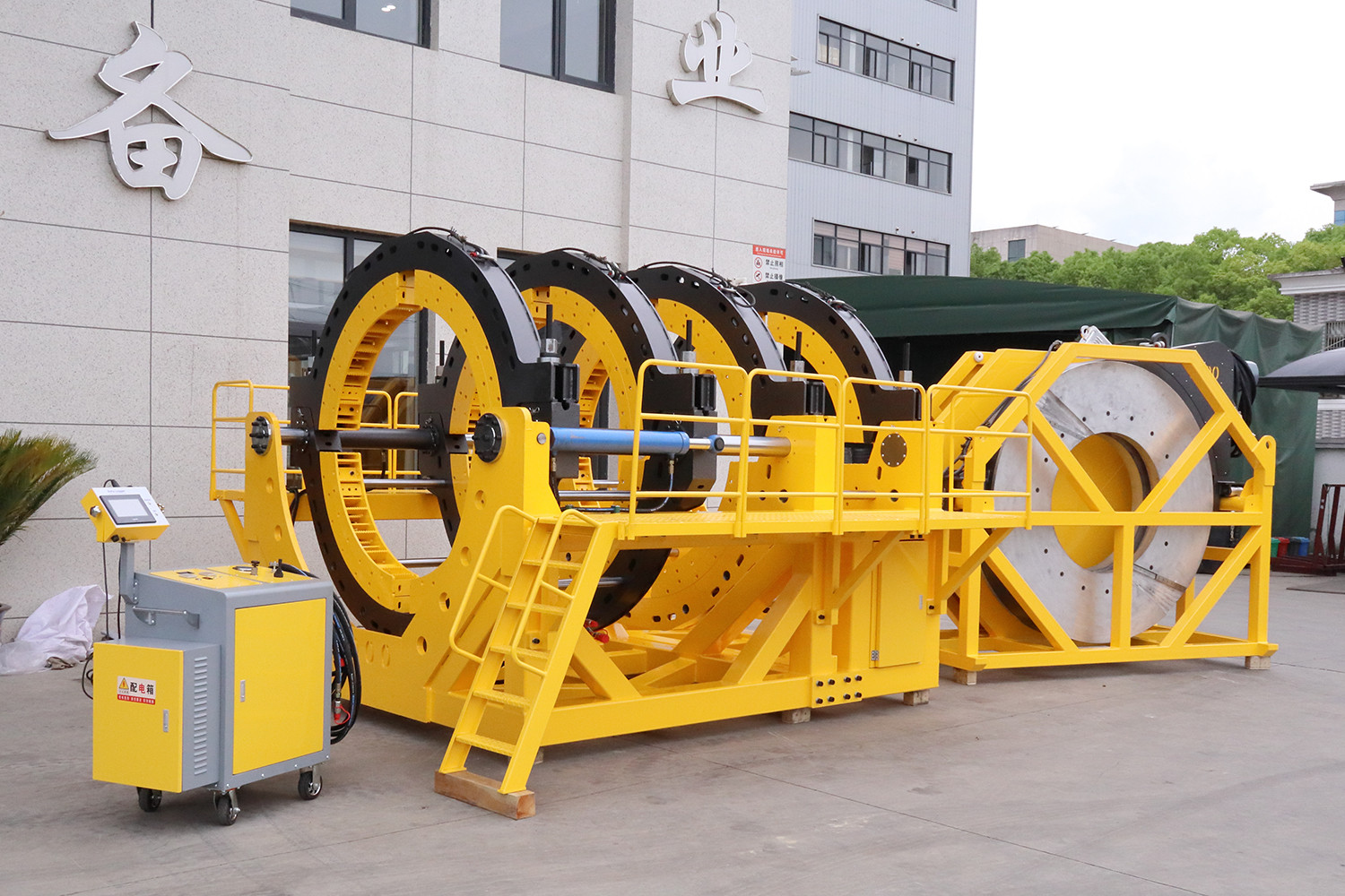 Welping Custom 2000mm Butt Fusion Machine for Large-Diameter Applications